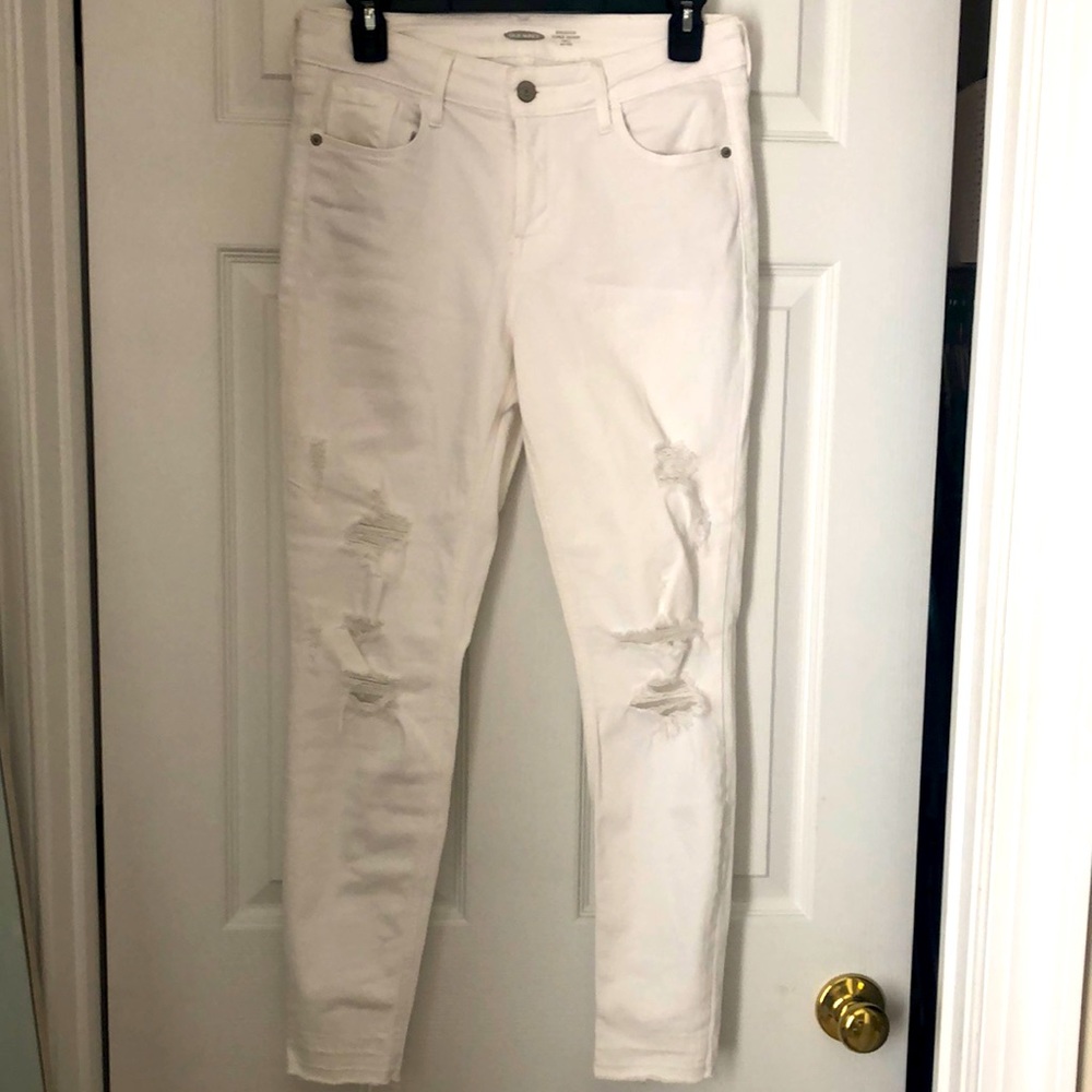 Old Navy 4 White Denim
